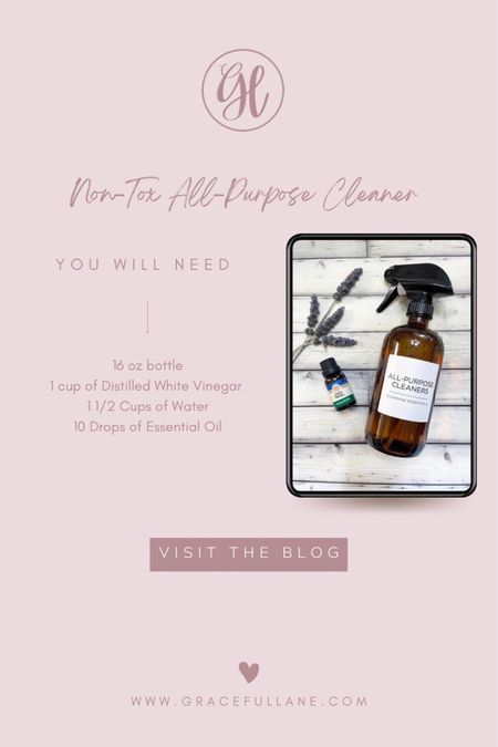 Non-Tox All Purpose Cleaner 
#LowTox #Sustainable #ZeroWaste

#LTKunder50 #LTKhome