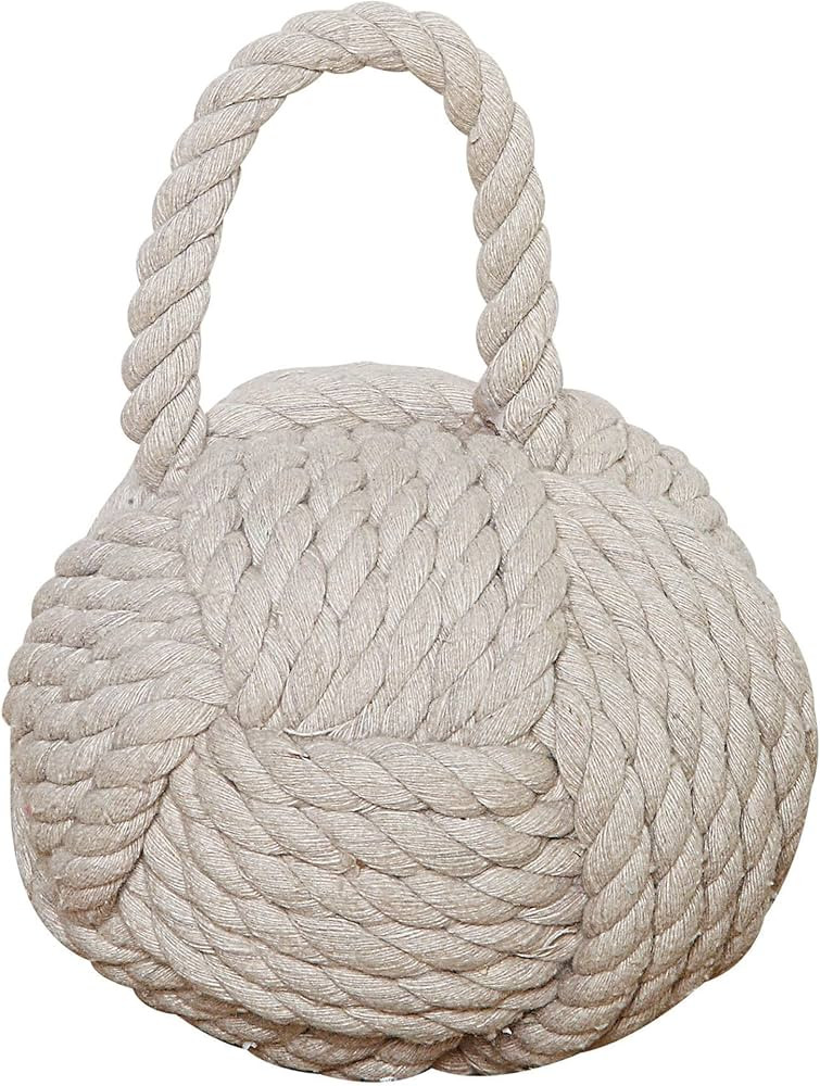 Creative Co-Op Nautical Rope Knot Door Stop | Amazon (US)