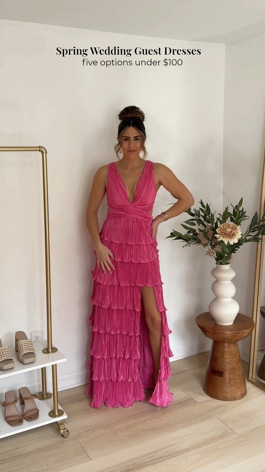 spring wedding guest dresses under $100 (wearing size small in all)

Floral dresses | silk dresses | spring dress | what to wear to a spring wedding | spring outfits | spring fashion 


#LTKparties #LTKwedding #LTKVideo#LTKWatchNow #LTKSpringSale

#LTKSeasonal #LTKootd #LTKWedding