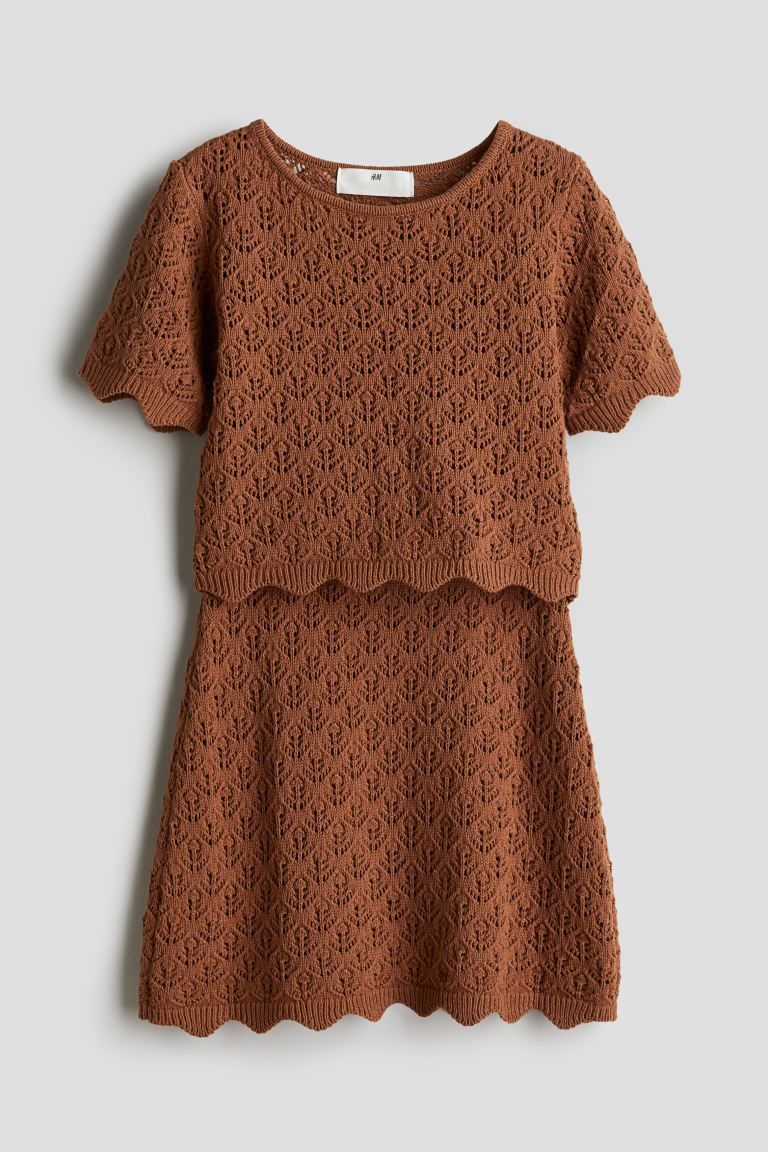 2-piece Crochet-look Set | H&M (US + CA)