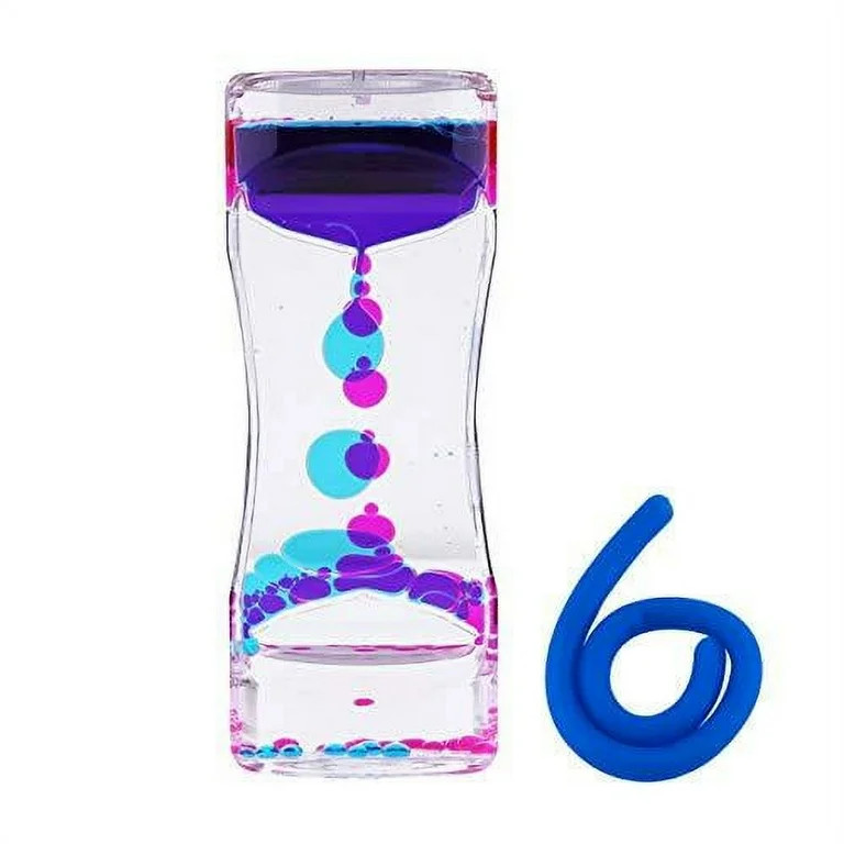 Liquid Motion Bubbler Sensory Toys ‚Äì 2 Pc Set Bundle Stretchy String Fidget Toys Timer for ... | Walmart (US)