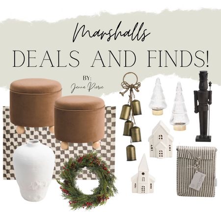 Here are some of my favorite deals that just dropped at Marshalls! 🚨🤗 #ltkhome #homedecor #ltkholiday #marshallshome #christmasdecor #decor 

#LTKhome #LTKHoliday