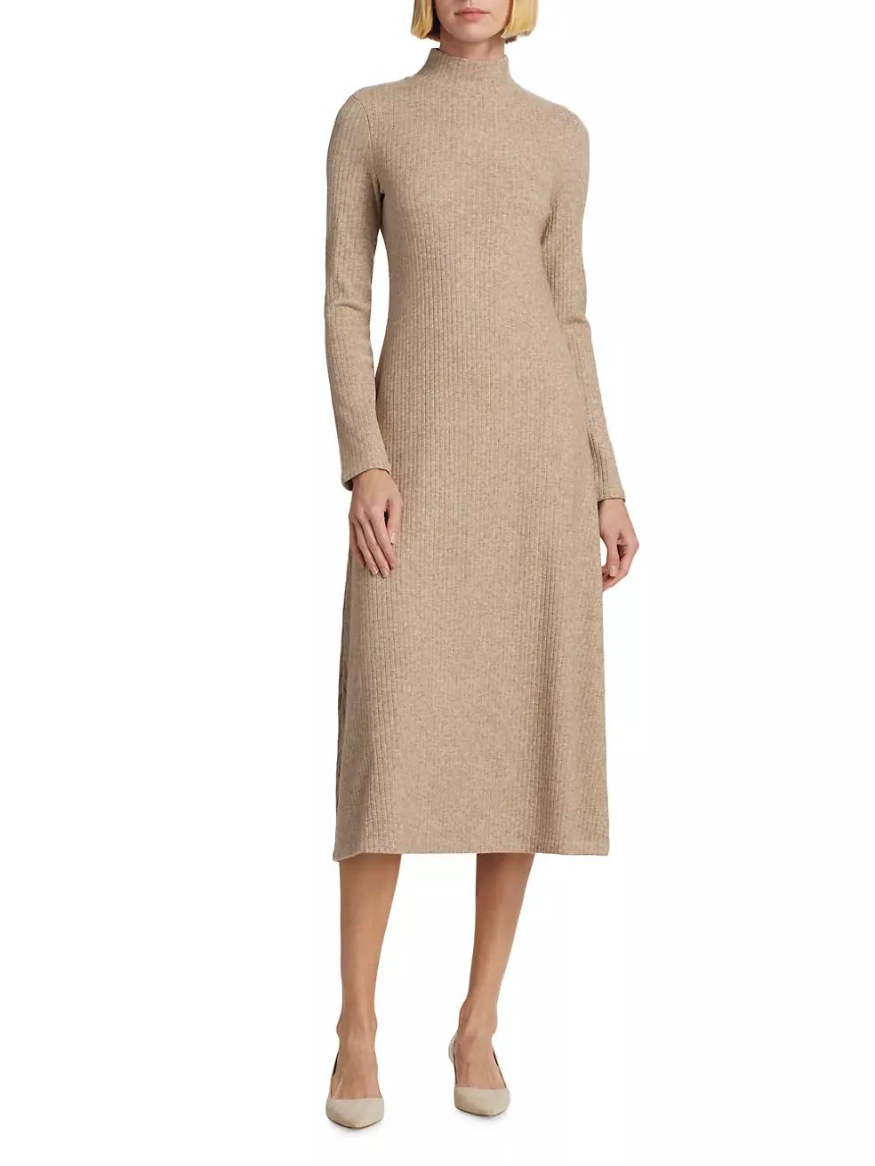 Mock Turtleneck Maxi Sweater Dress | Saks Fifth Avenue