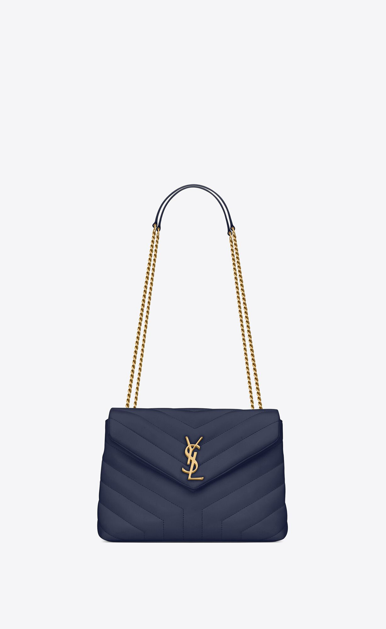 loulou small chain bag in quilted "y" leather | Saint Laurent Inc. (Global)