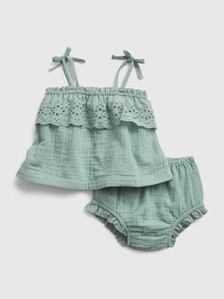 Baby Eyelet Lace Outfit Set | Gap (US)