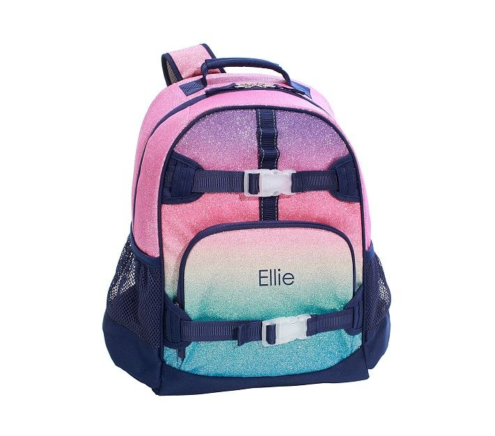 Mackenzie Rainbow Ombre Sparkle Glitter Backpacks | Pottery Barn Kids