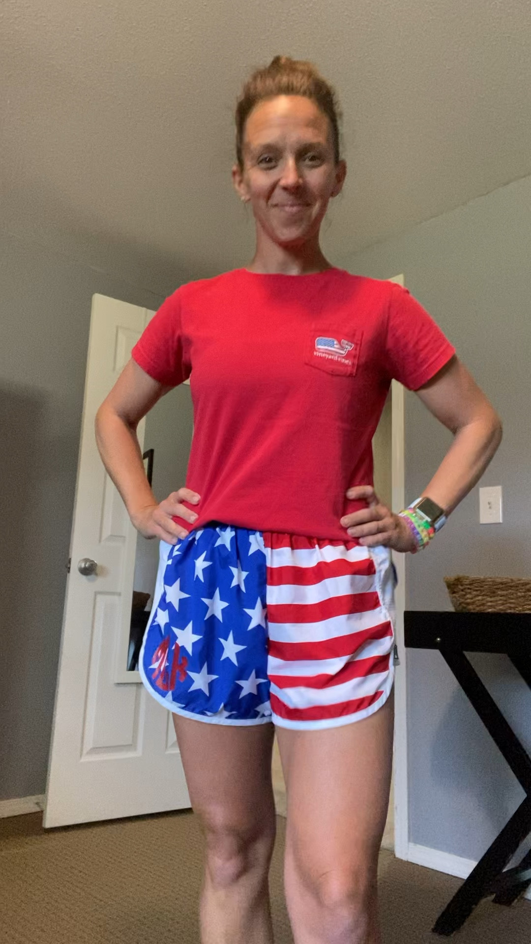 $15 American flag shorts (personalization optional) 

#under25 #julyfourth #redwhiteandblue #salefinds #budgetfriendly #budgetfinds #summer #summerstyle 

#LTKstyletip #LTKsalealert #LTKSeasonal