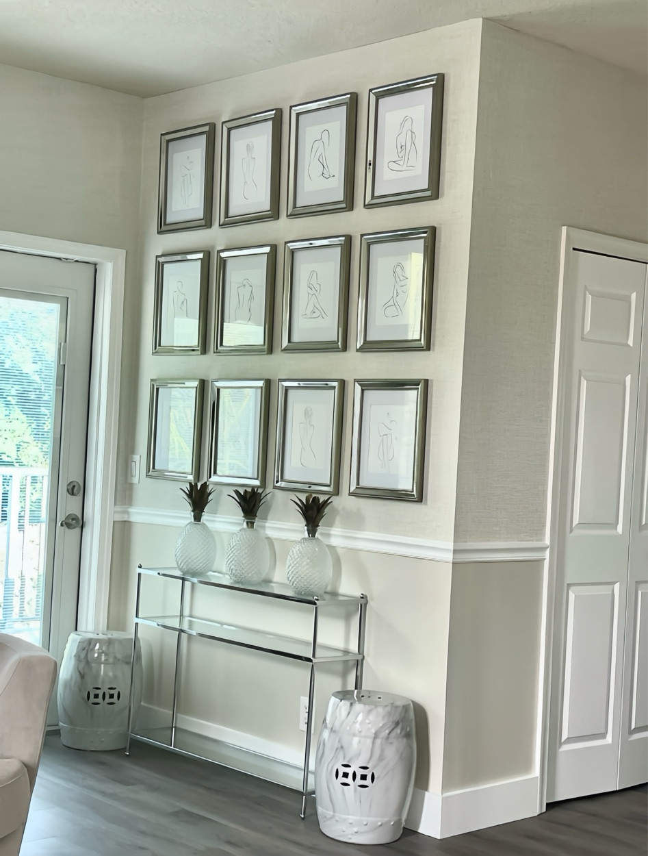 SHOP MY HOUSE❤️ Bedroom chic✨
The arrangement of these frames on the wall adds a unique and artistic touch to the space! 

#LTKHome #LTKSaleAlert #LTKStyleTip