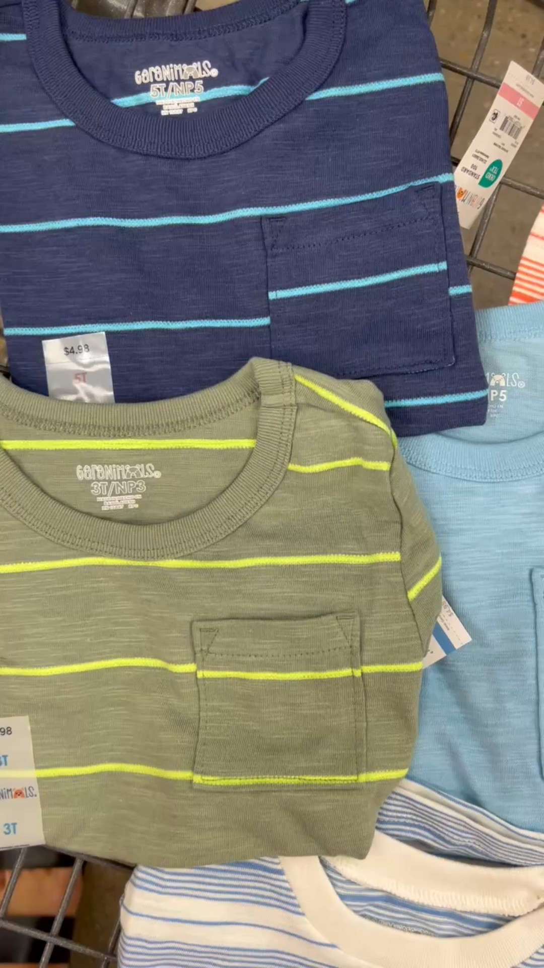 $4.98 Everyday Tees & Shorts Toddler Boy