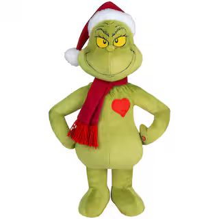 2ft. Airblown® Inflatable Grinch Holiday Greeter with Light Up Heart | Michaels | Michaels Stores