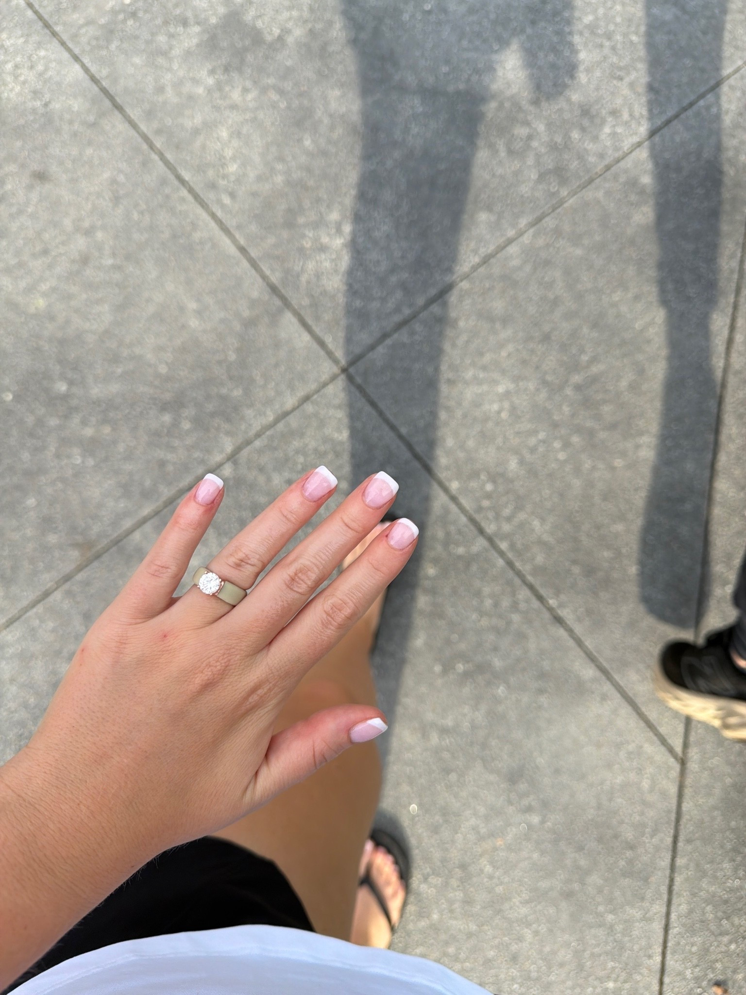 Love wearing my rinfitring to get my nails done!