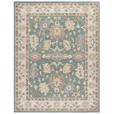 Ebony Hand Tufted Wool;Cotton Oriental Indoor Rug | Wayfair North America