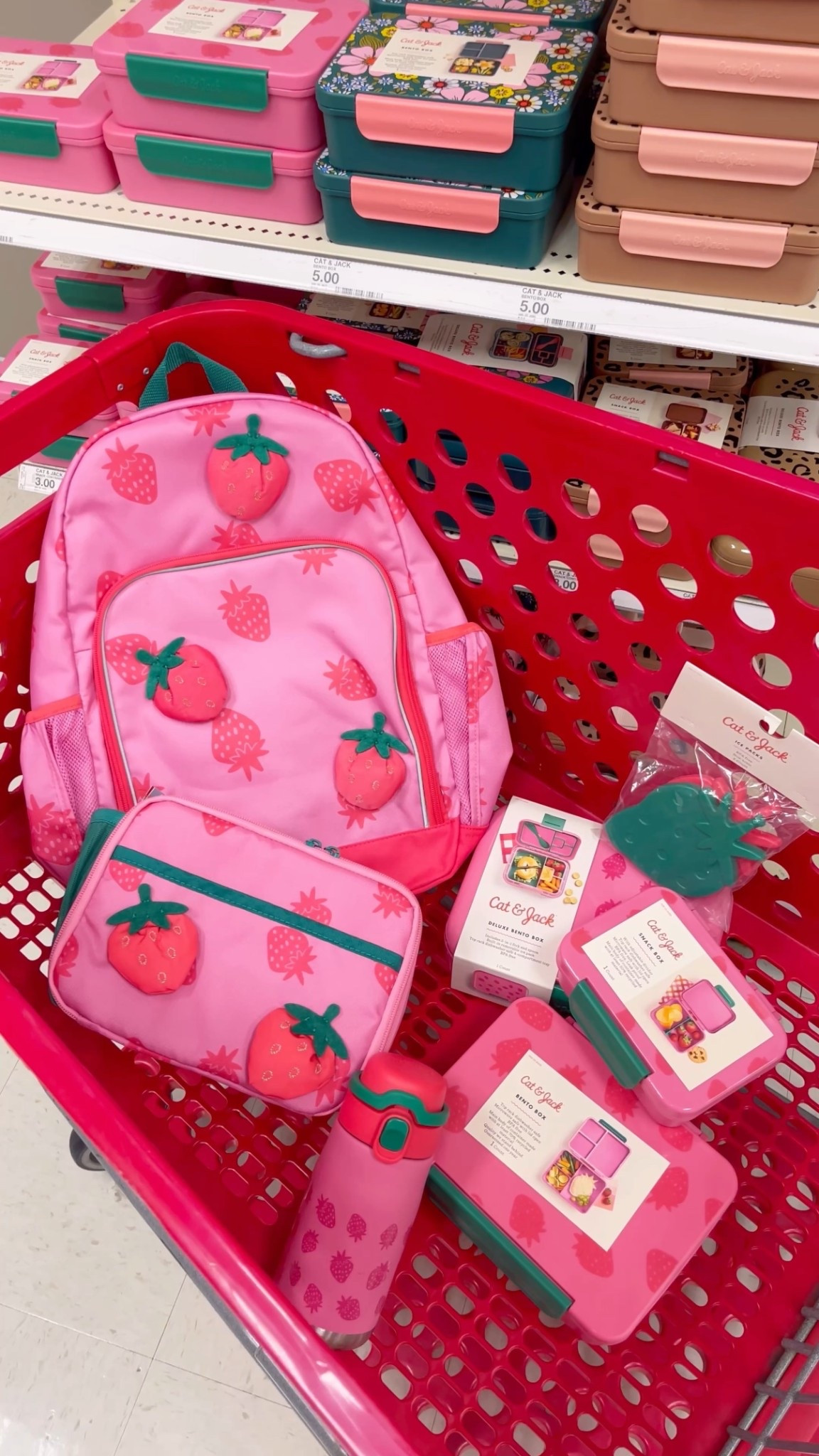 Target back to school, target backpacks, target cat and jack backpacks, target kids, target kids school supplies, target school supplies, target Bento box, lunchbox, target finds, target favorites, target must haves 

Target has the absolute cutest backpack and lunch sets for back to school!😍🎀 such adorable prints!🌸🍓 they’re 30% off today for Target Circle Week! 



#LTKKids #LTKFamily #LTKFindsUnder50