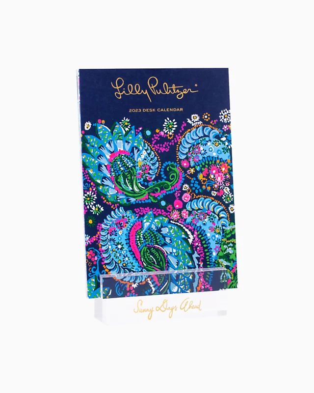 2023 Desk Calendar - 12 Month | Lilly Pulitzer