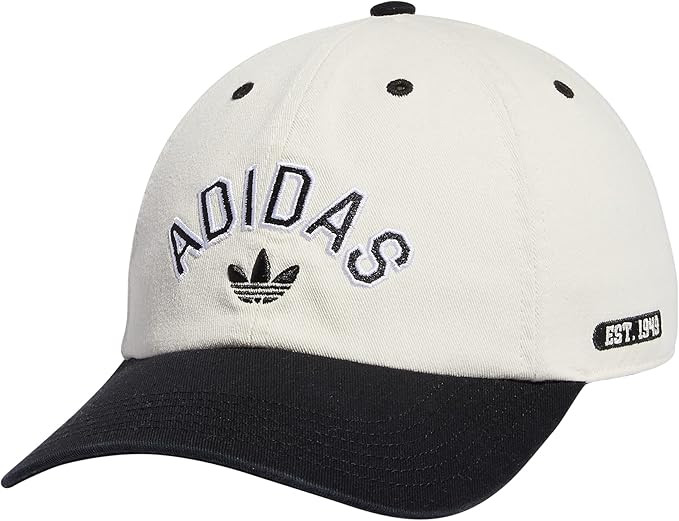 adidas Originals Men's New Prep Relaxed Adjustable Fit Washed Cotton Hat | Amazon (US)
