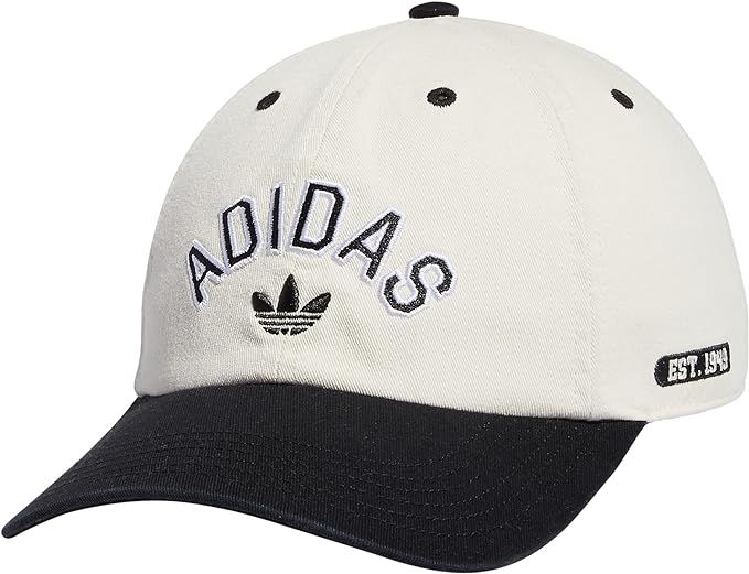 adidas Originals Men's New Prep Relaxed Adjustable Fit Washed Cotton Hat | Amazon (US)