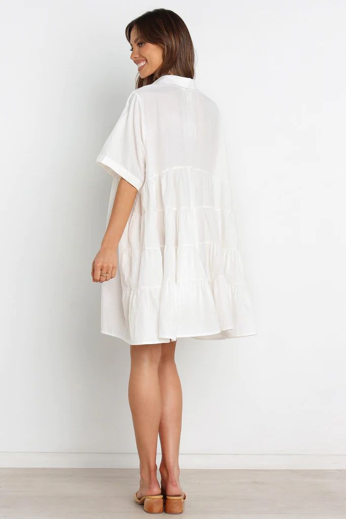 Yorke Dress - White | Petal & Pup (US)