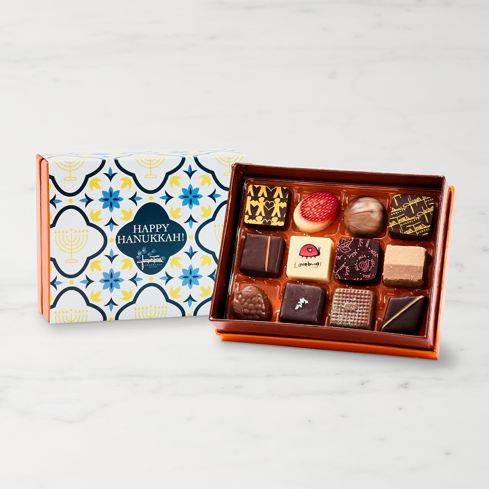 Jacques Torres Happy Hanukkah Kosher Bonbons | Williams-Sonoma