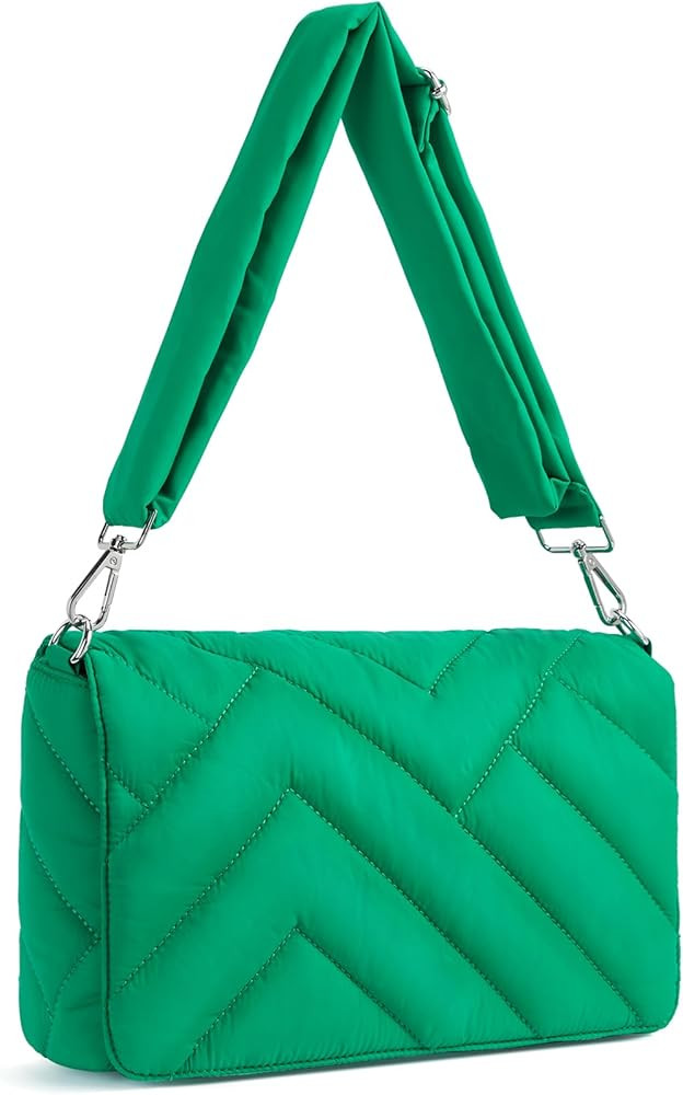 BOSTANTEN Quilted Crossbody Bags for Women Puffer Bag Designer Purse Lightweight Shoulder Handbag... | Amazon (US)