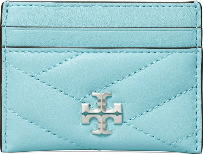 Kira Chevron Leather Card Case | Nordstrom