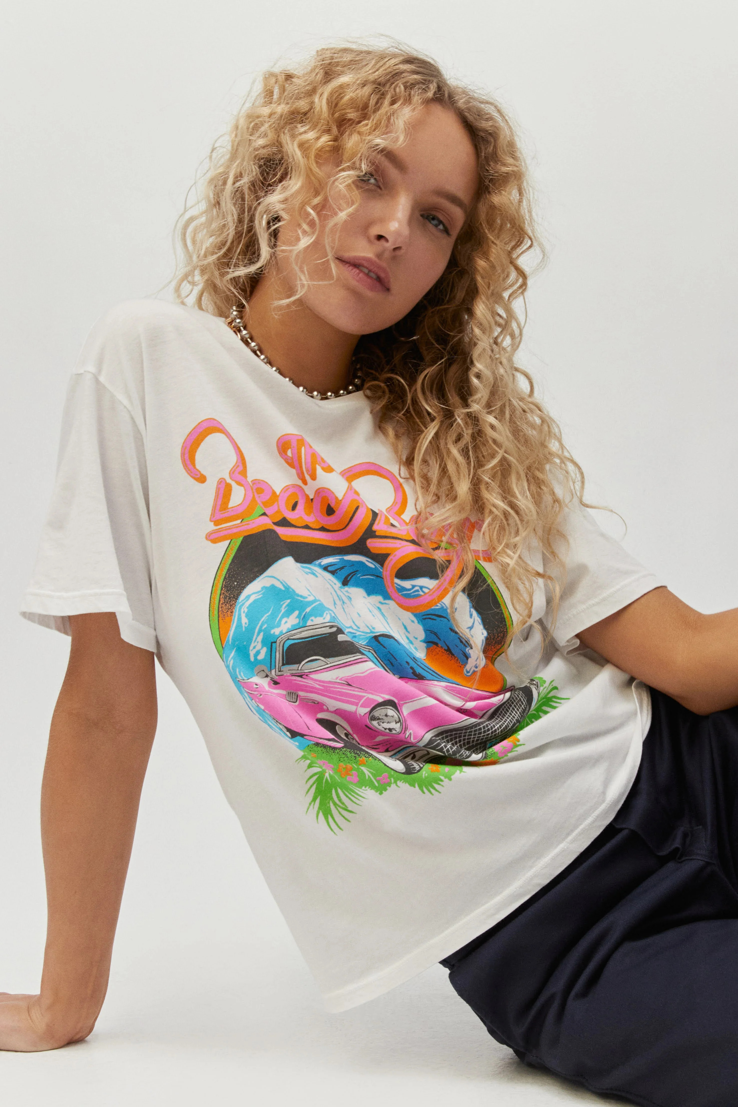 Beach Boys Surf USA Boyfriend Tee | Daydreamer