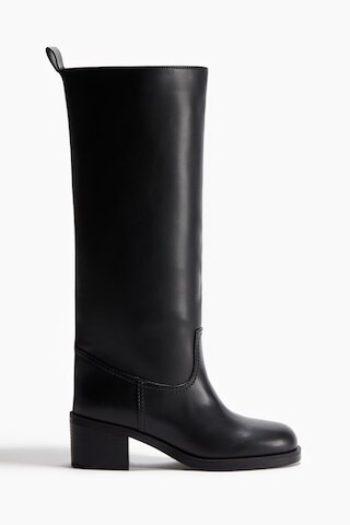 H & M - Knee-high boots - Black | H&M (UK, MY, IN, SG, PH, TW, HK)