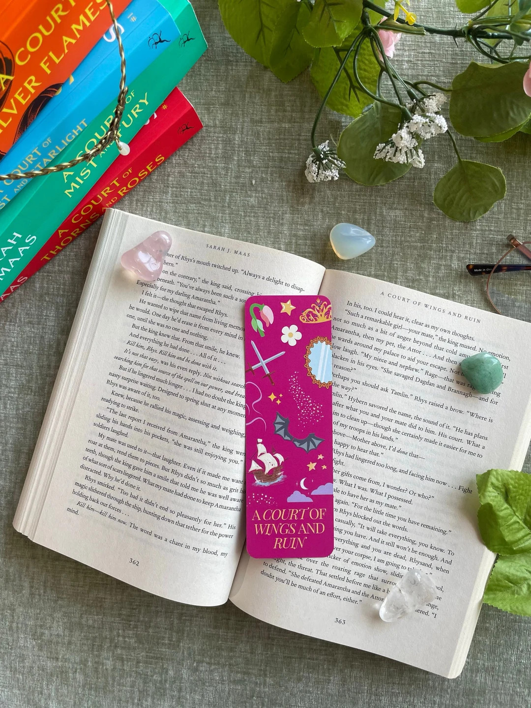 ACOWAR Bookmark A Court of Wings and Ruin Quote Sarah J Maas - Etsy | Etsy (US)