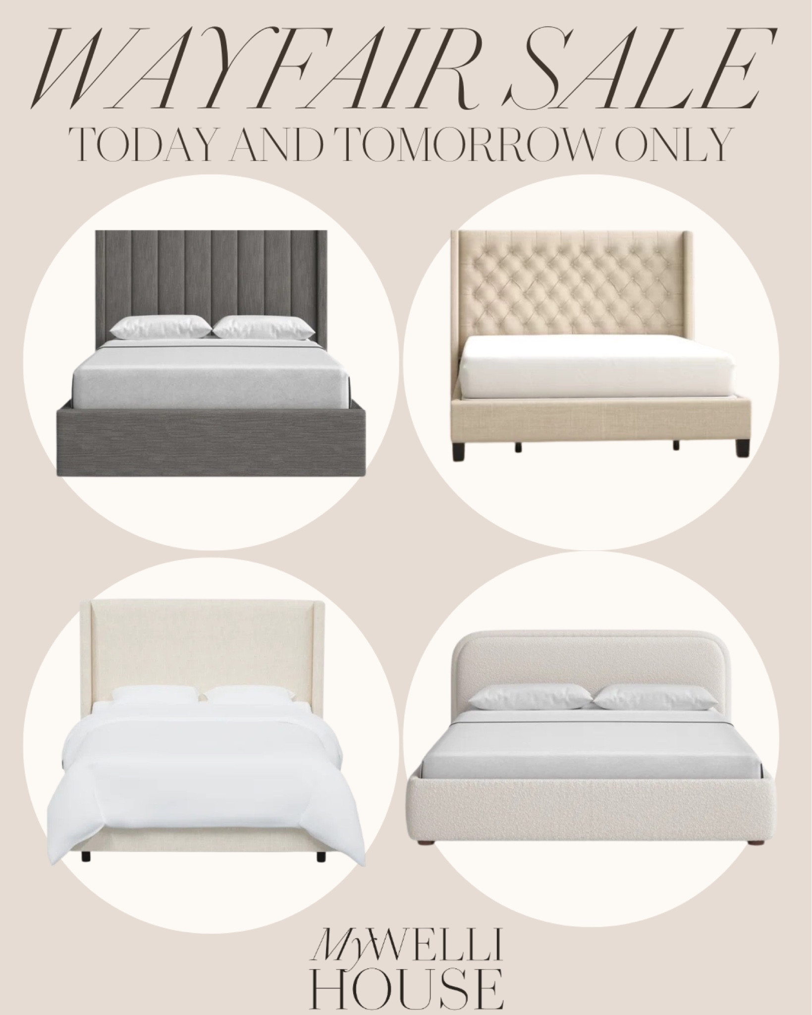 Wayfair beds: Wayday deals on platform beds! 

#LTKFind #LTKhome #LTKsalealert