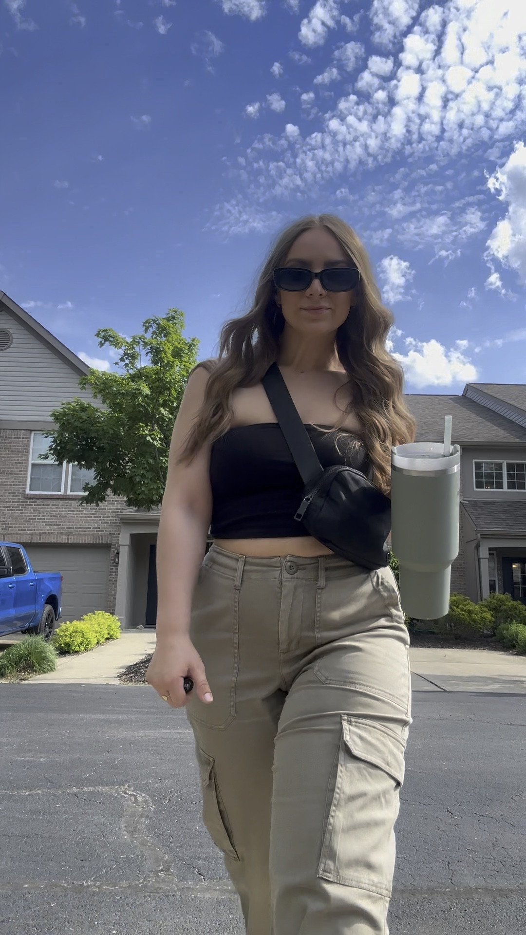 A current go-to outfit! These pants are so versatile. I’ve worn them with a long sleeve tee, sneakers, and a puffer coat during colder months and now with a tube top and sandals for summer!

#LTKfindsunder50 #LTKstyletip