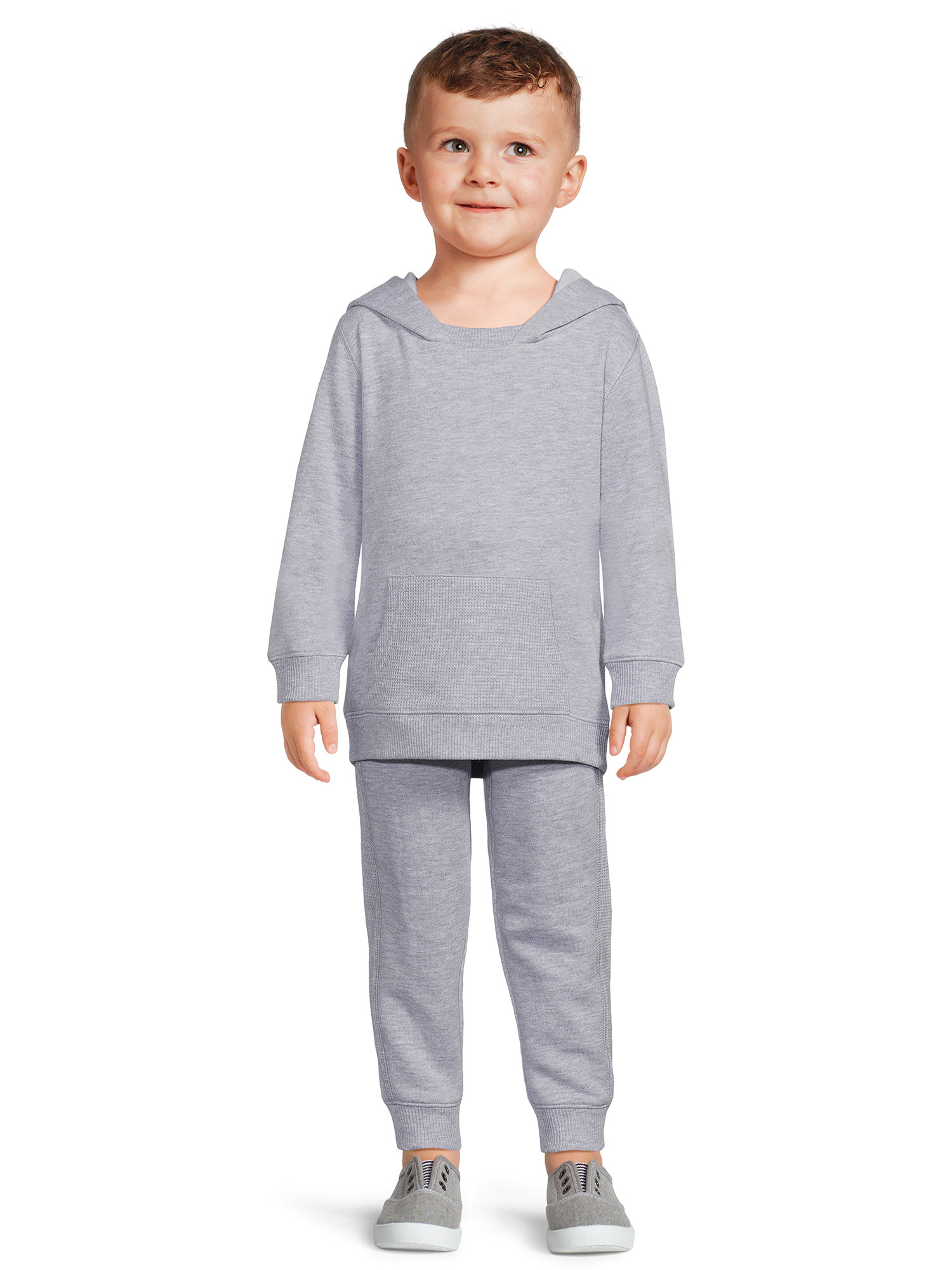 Wonder Nation Toddler Boy Hoodie and Joggers Set, 2-Piece, Sizes 12M-5T - Walmart.com | Walmart (US)