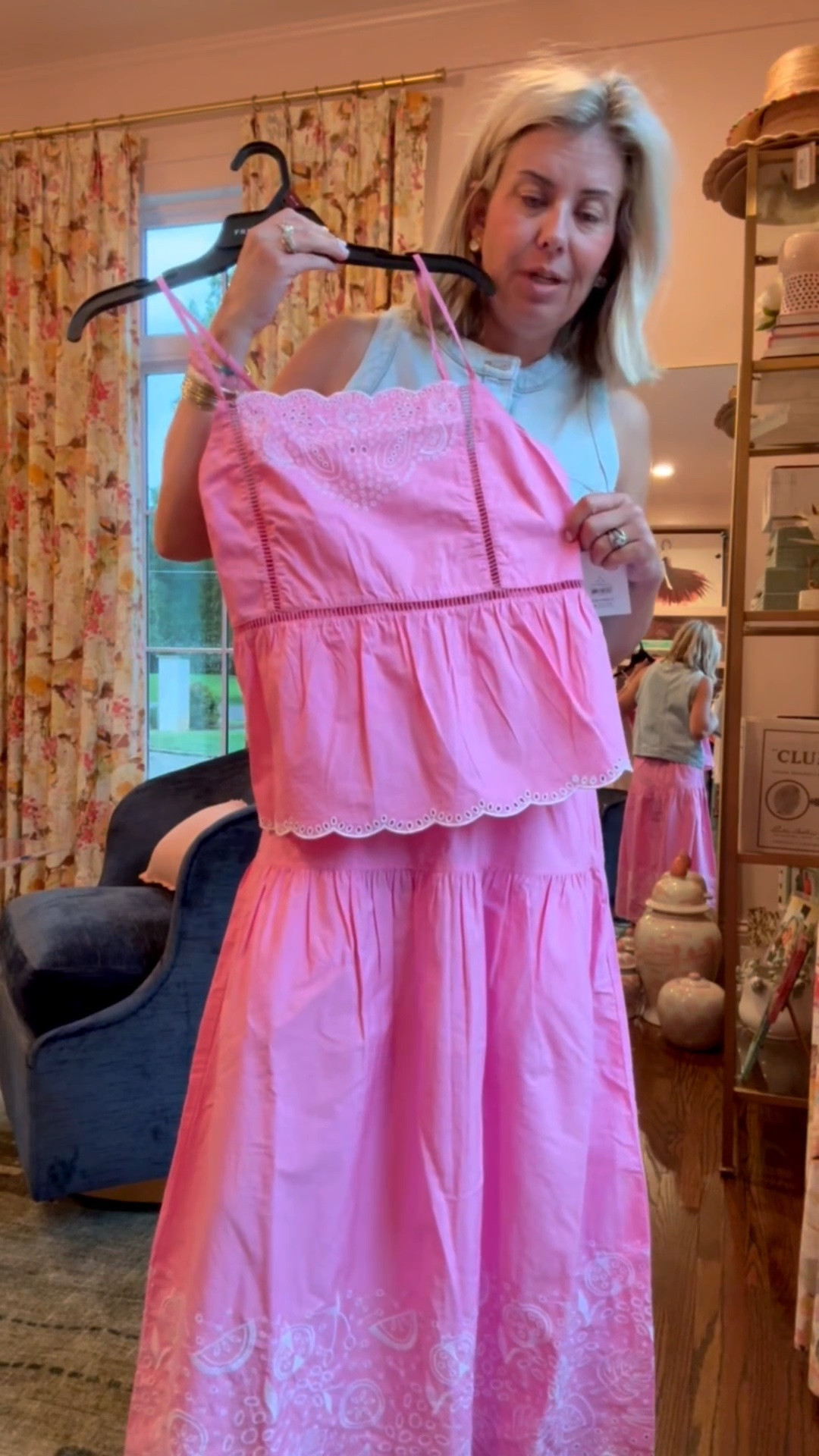 Love a maxi skirt that we can  mix and match all the ways! Im in xs top & skirt and 8 sandal tts.

* code Catherine20 at Allie + Bess

#LTKdayinmylife #LTKootd #LTKmomlife

#LTKSeasonal