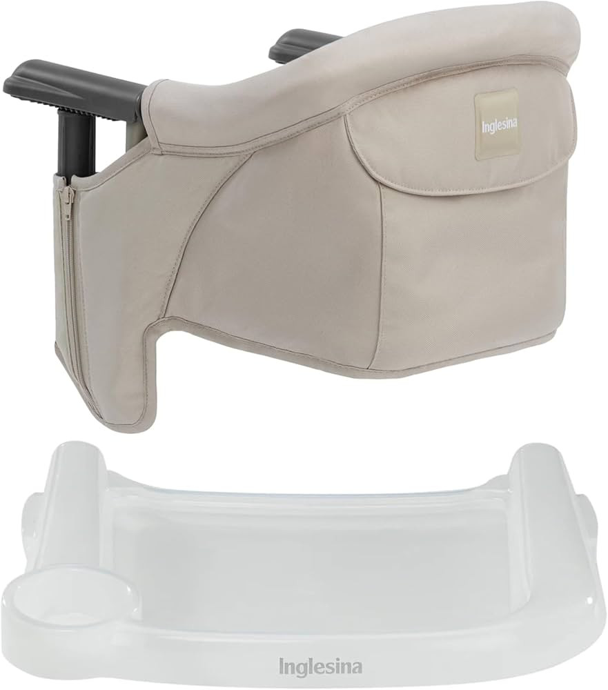 Inglesina Fast Table Chair - Cream + Fast Dining Tray - Portable High Chair for Baby & Toddlers, ... | Amazon (US)
