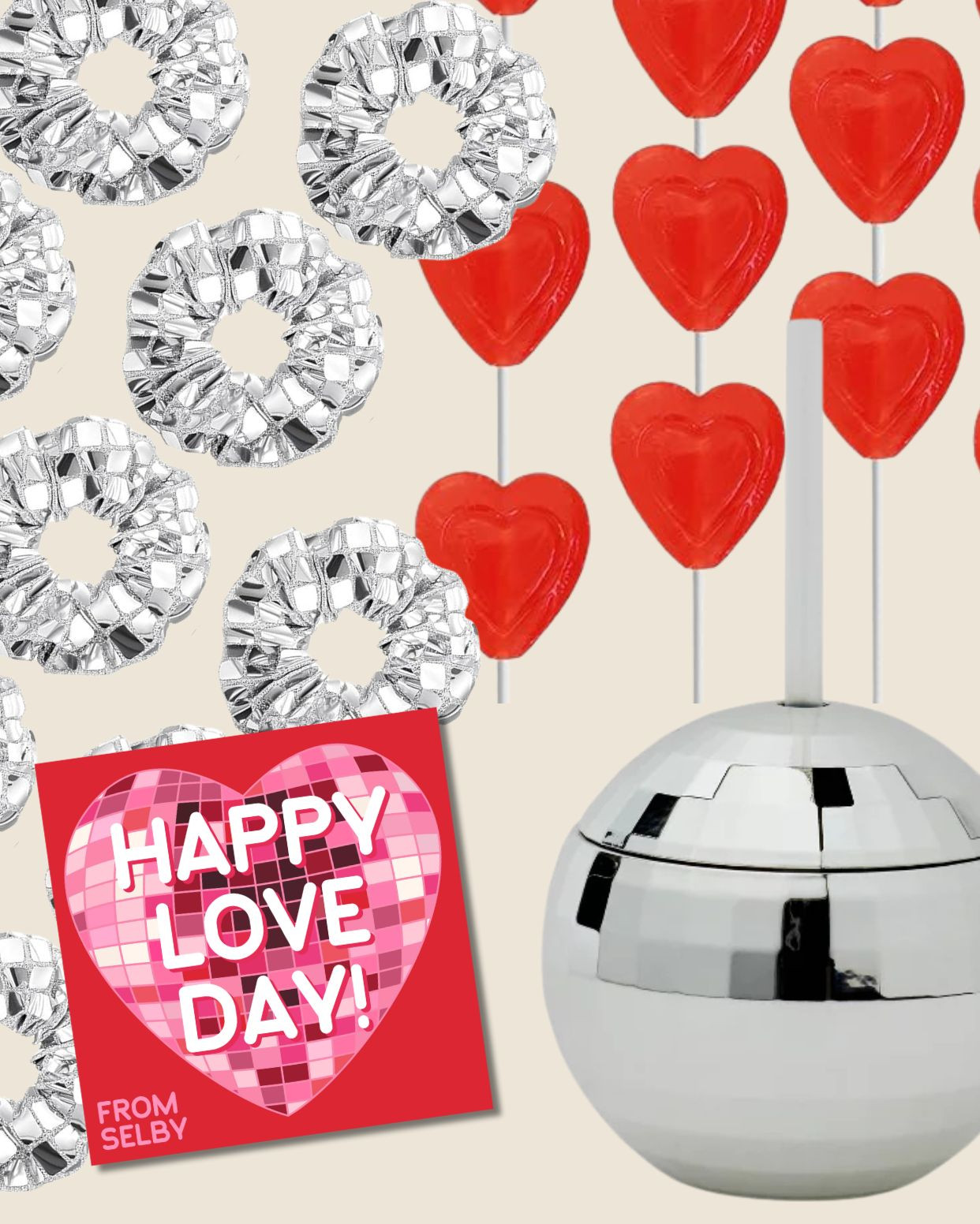 A fun + festive Valentine's Day treat! Gift tags available via Bells On Designs on IG.

Disco hearts disco scrunchie heart candy heart lollipop party favor disco cup valentine's day gift tags 

 #LTKValentine #LTKSeasonal #LTKKids