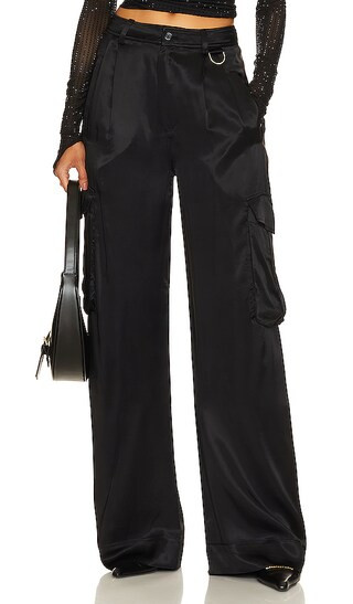 Anathilde Trouser in True Black | Revolve Clothing (Global)
