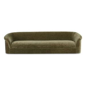 Moe's Home Collection Thora Sofa Dark Green Fabric Sofas | Homesquare