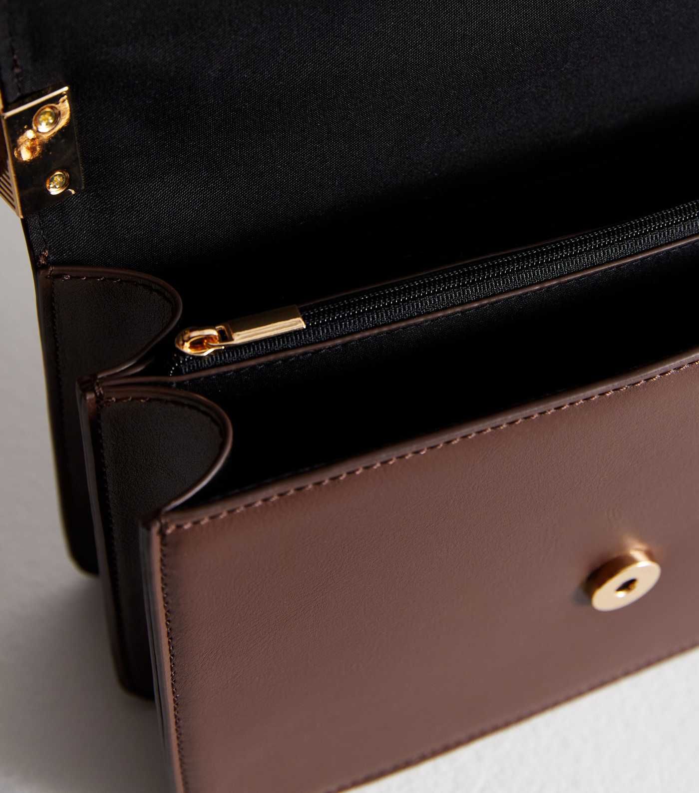 Brown Leather-Look Cross Body Bag | New Look | New Look (UK)