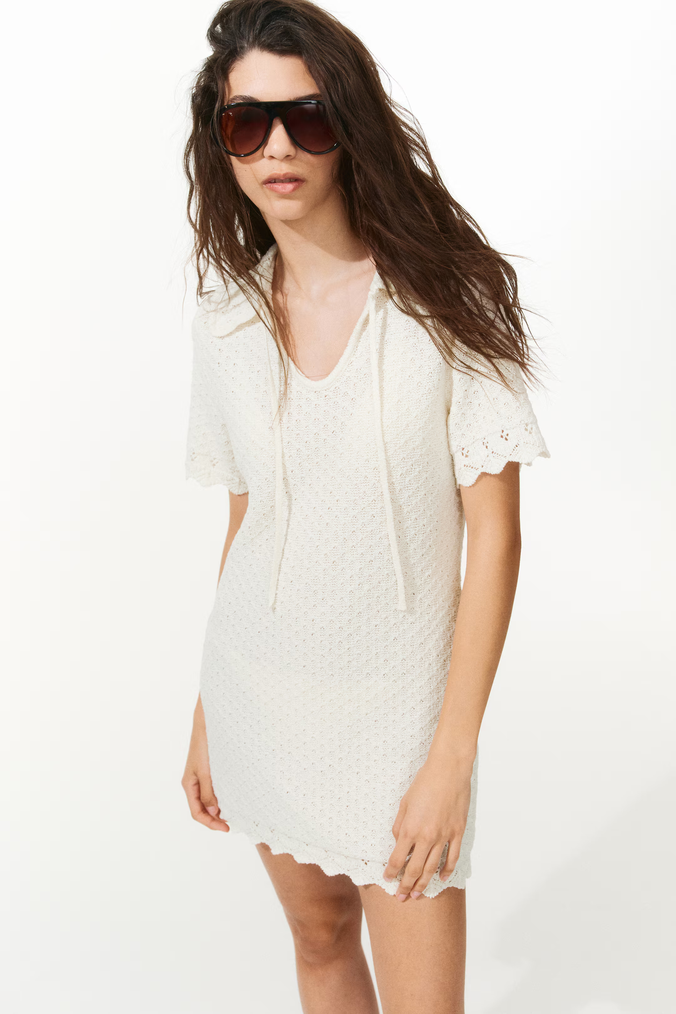 Pointelle-Knit Dress | H&M (US + CA)