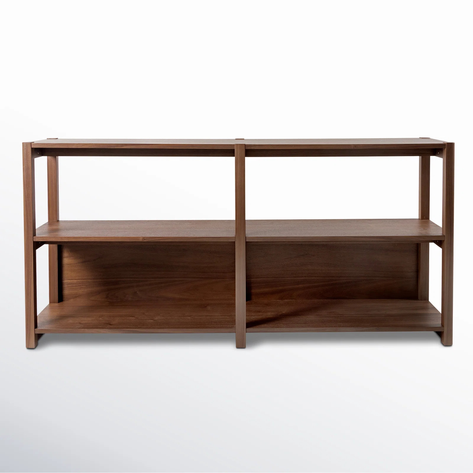 Versa 33'' H x 70'' W Solid Wood Standard Bookcase | Wayfair North America
