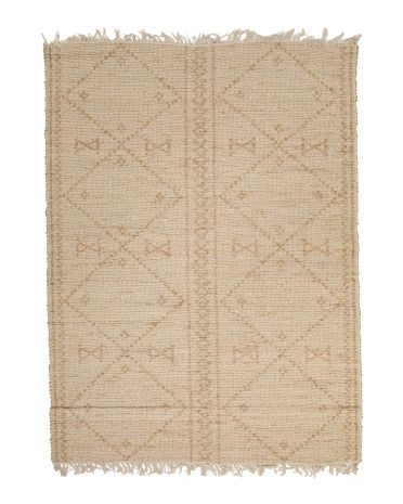 Handmade Recycled Cotton And Seagrass Blend Rug | TJ Maxx