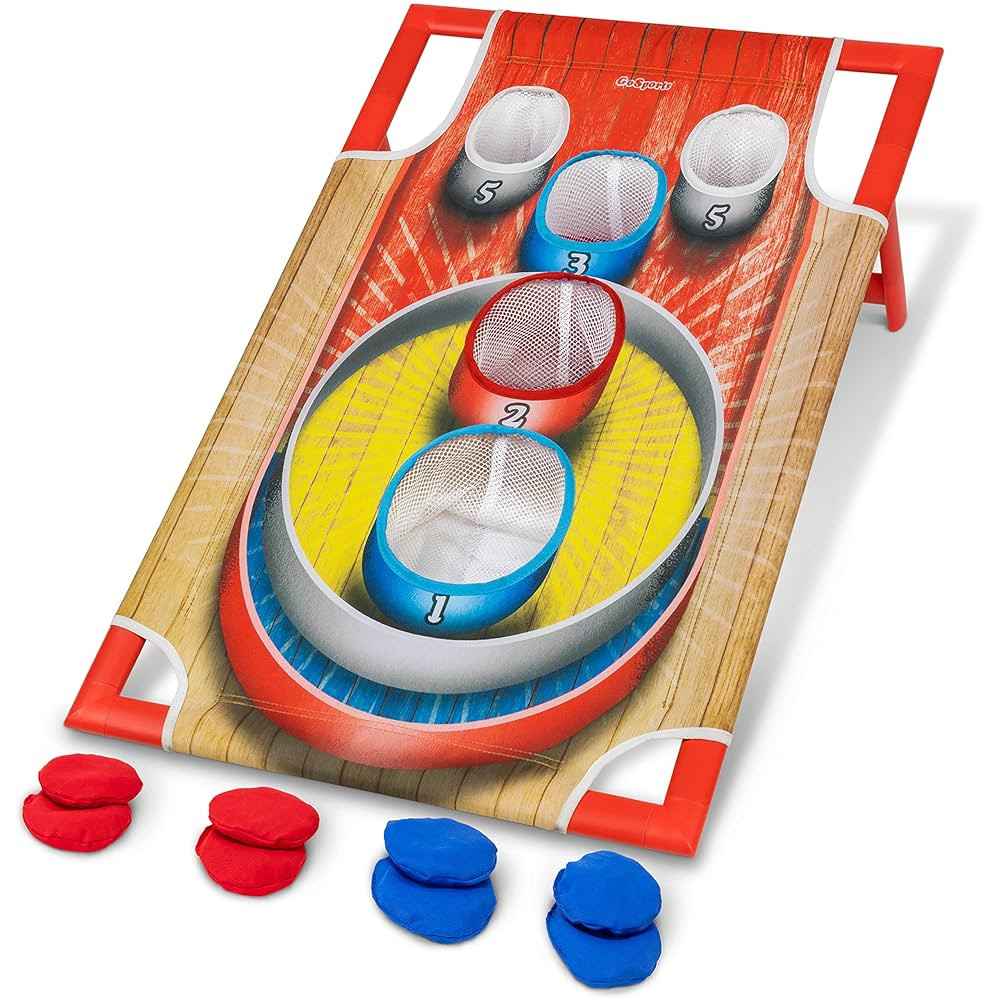 GoSports 3 x 2 ft Arcade Cornhole Game - Portable Bean Bag Toss Game for Kids and Adults | Amazon (US)