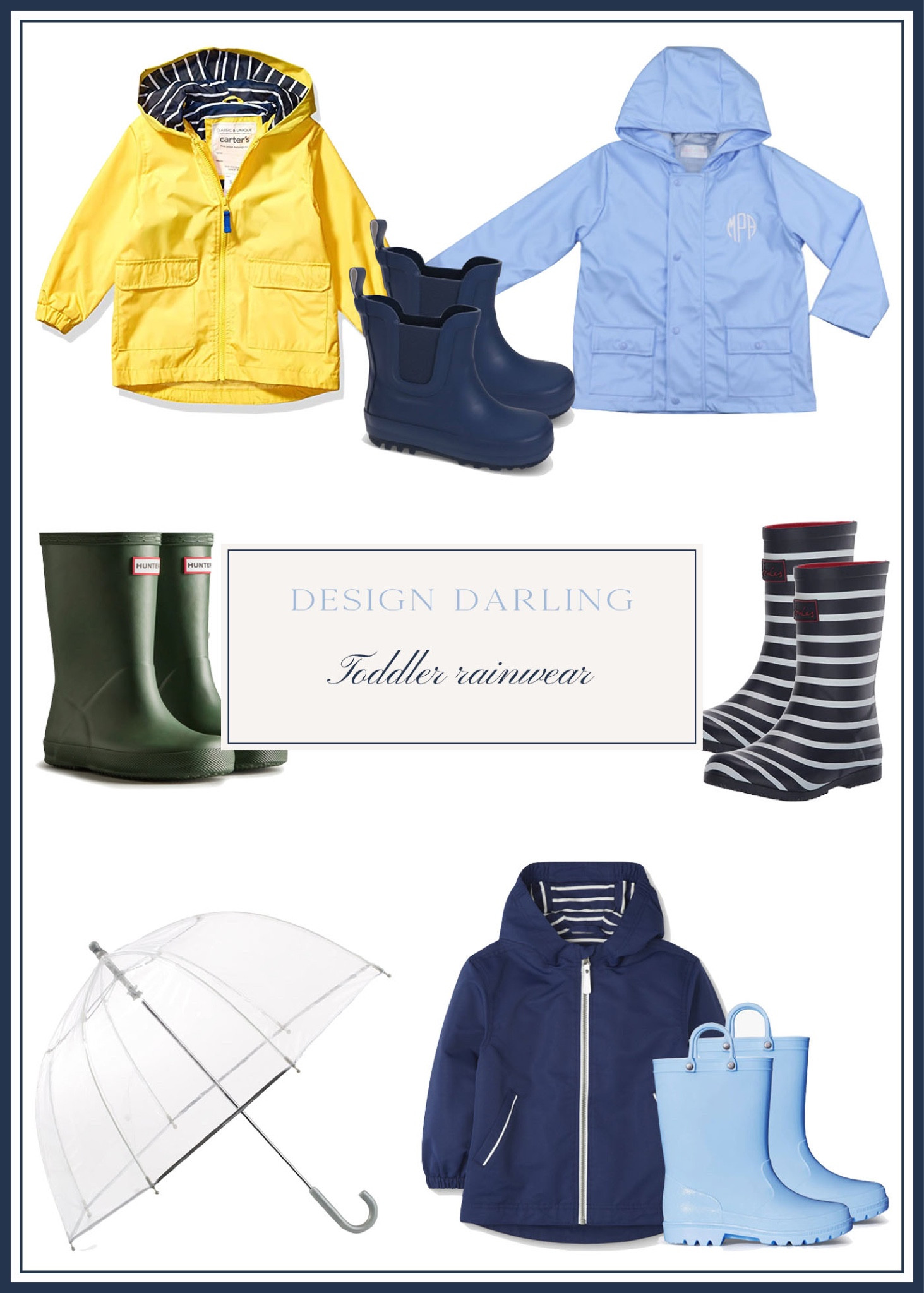 Rain jackets and rain boots for toddler boys ☔️ 

#LTKunder50 #LTKkids #LTKSeasonal