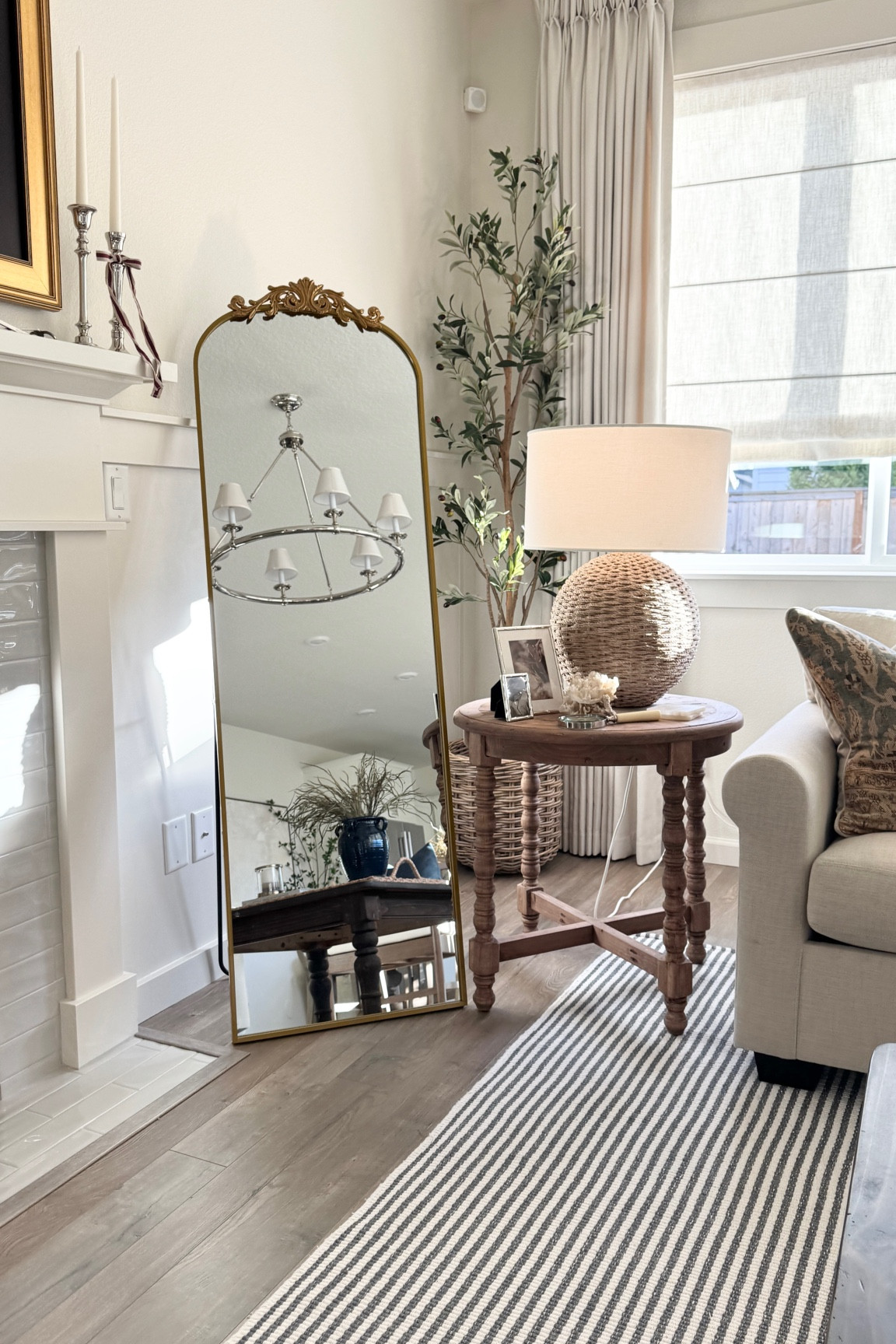 Mirror, full length mirror, dupe, affordable Amazon find, heavy, good quality, living room, decor, inspo, shopping

#LTKHome #LTKCyberWeek #LTKSaleAlert