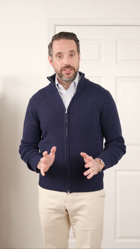 I love wearing blazers but sometimes for a smart causal dress code a blazer or sport coat is just a bit too formal—more of a business casual feel. In those situations, I always reach for a full-zip cardigan sweater, which I always find to be a solid casual blazer alternative. It’s also a super easy spring outfit idea!

#LTKSeasonal #LTKstyletip #LTKmens