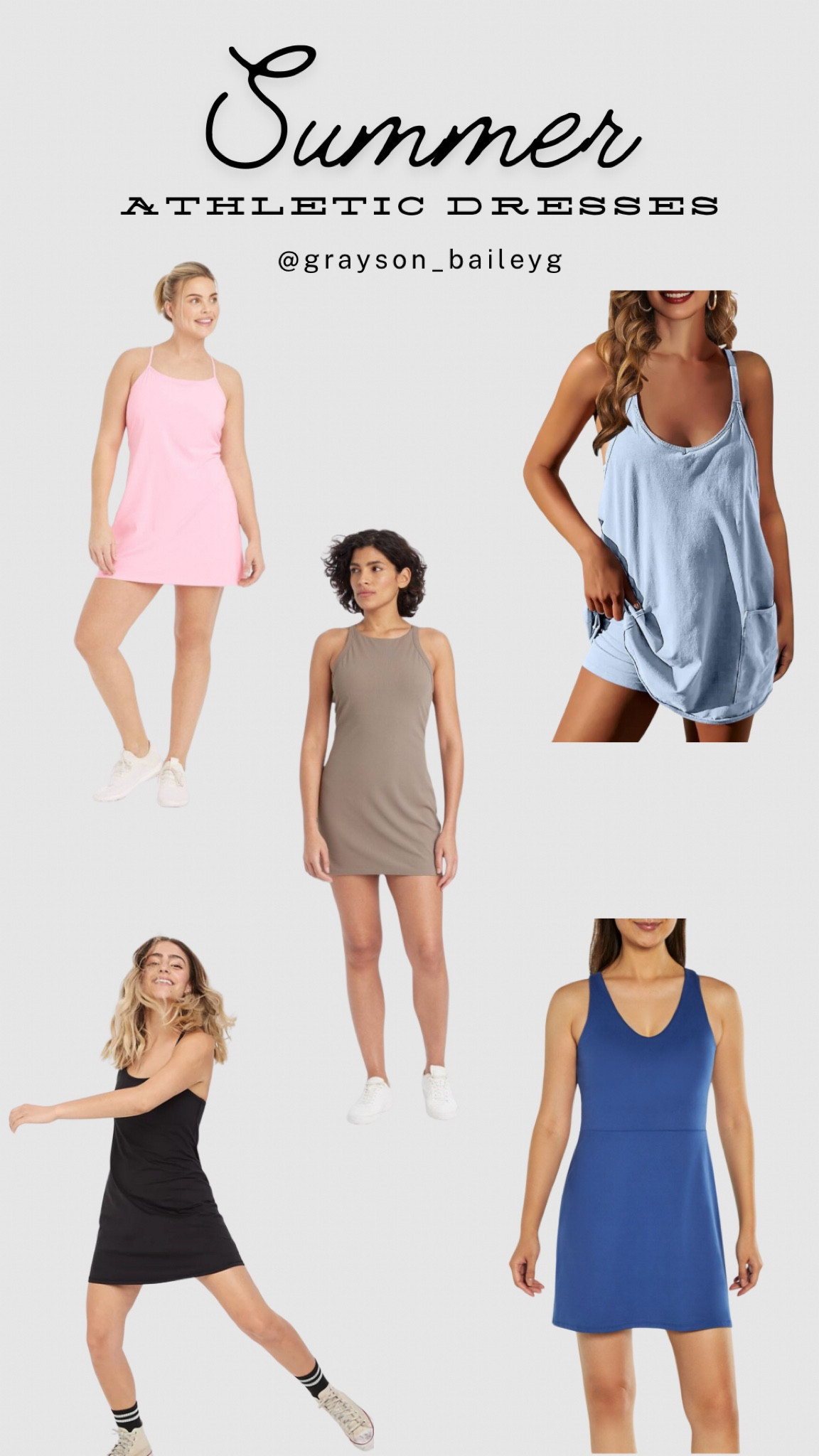 easy, comfortable & cute athletic dresses. 

#LTKSeasonal #LTKtravel #LTKfamily