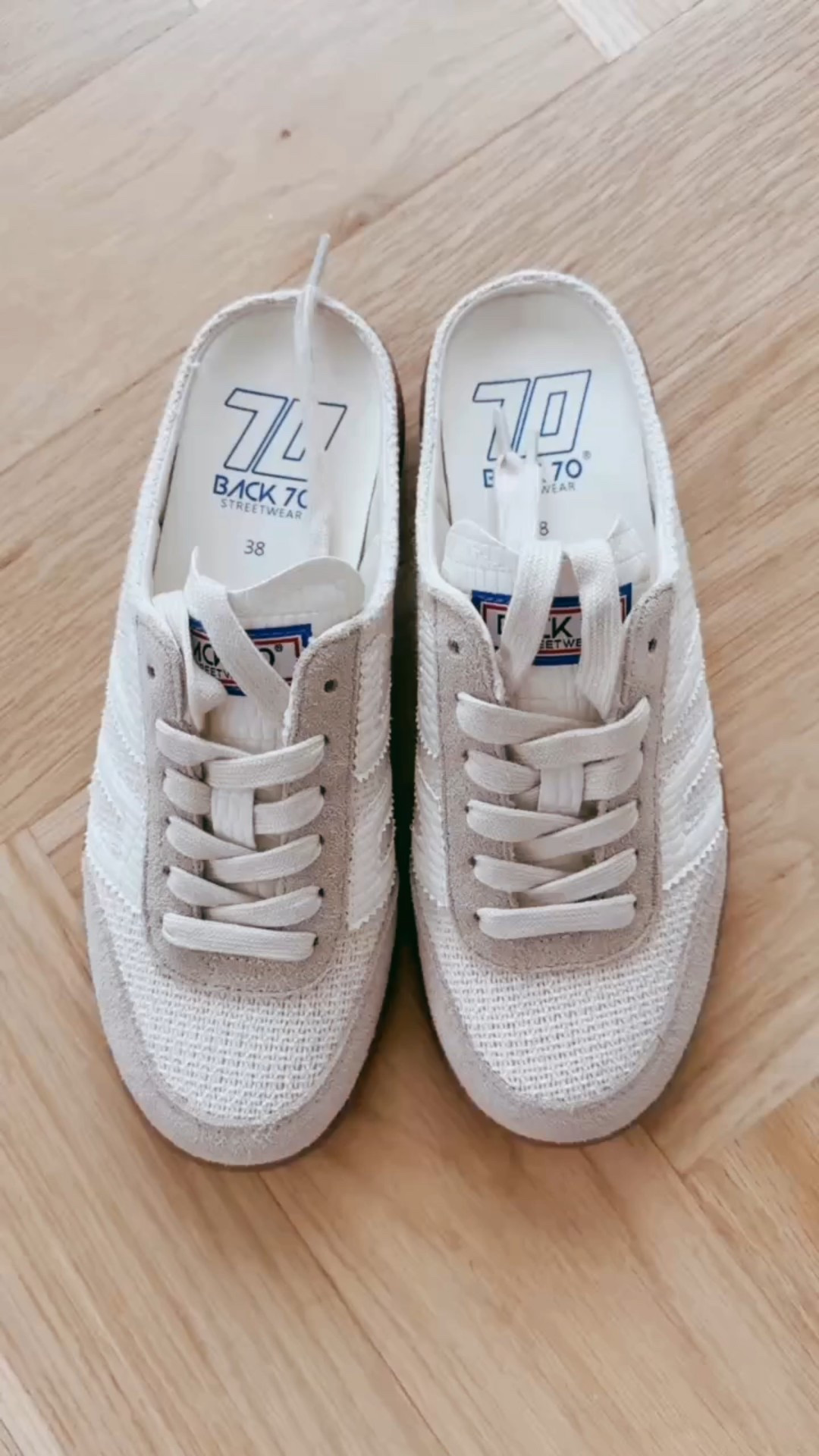 How cute are these slide-on sneaker mules? Super comfy too! Fit runs true to size. 

#LTKSeasonal #LTKmomlife