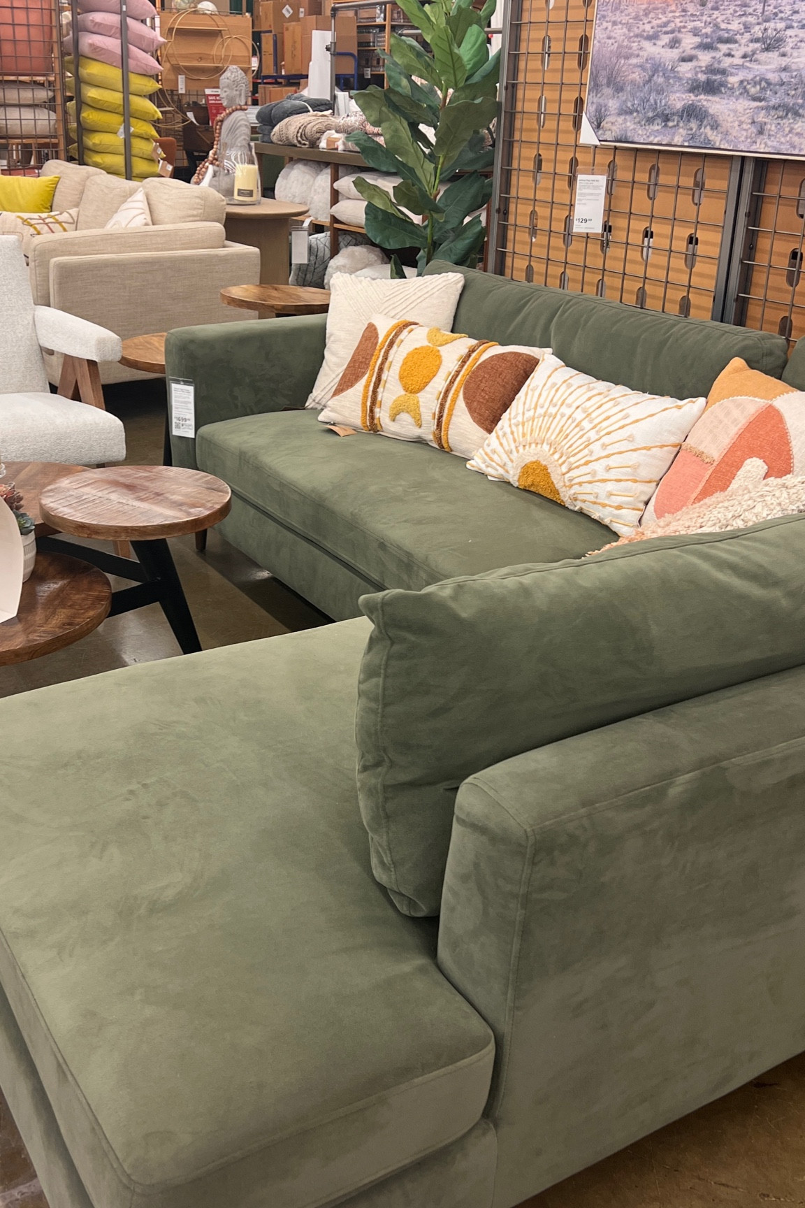 Sectional couch deals world market