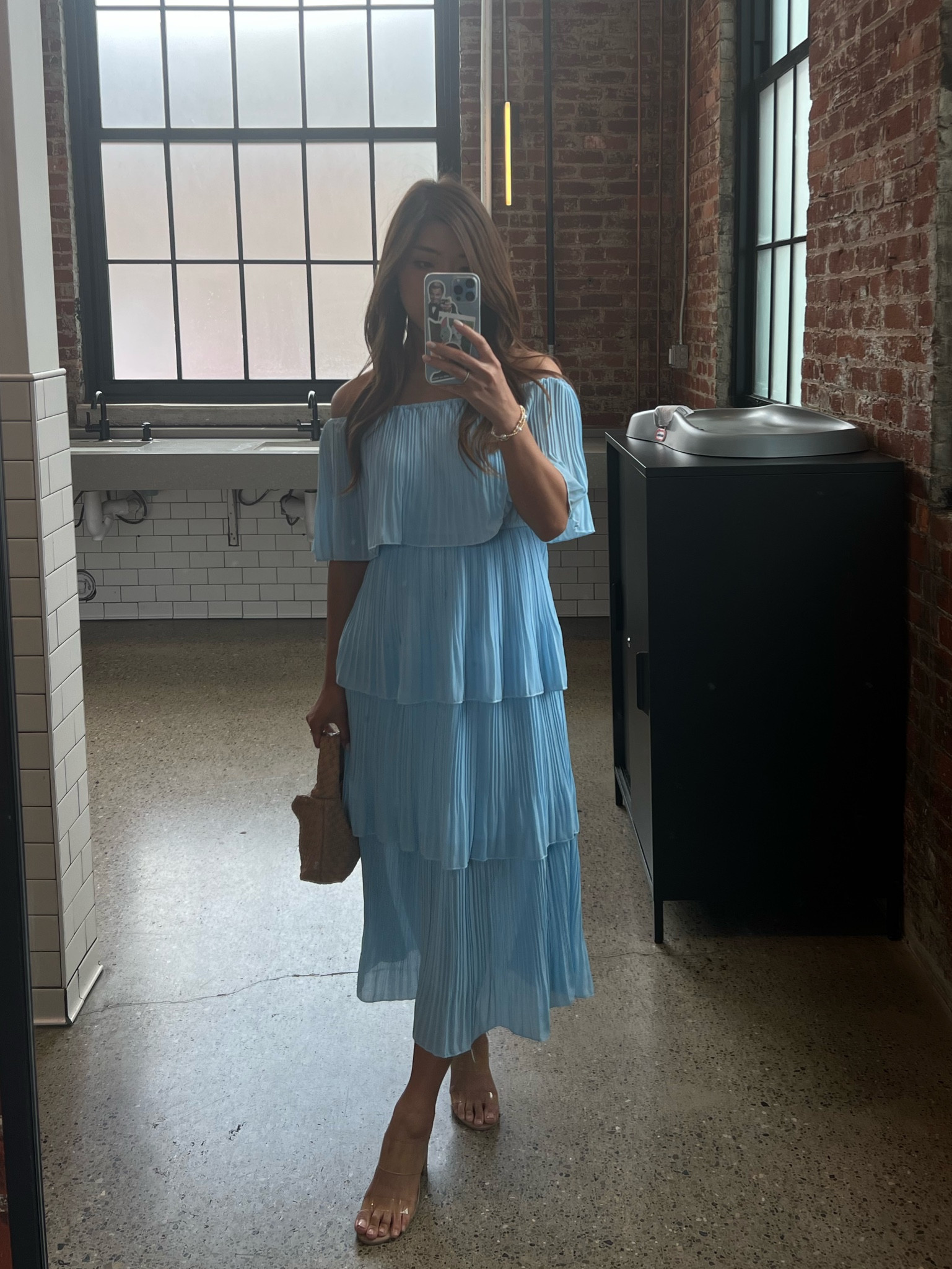 Wedding guest dress 🩵