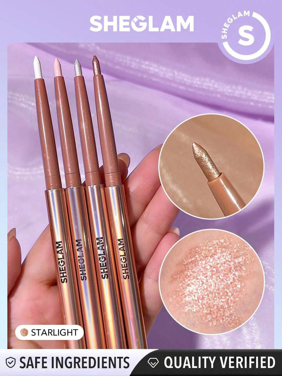 SHEGLAM Fairy Wand Precision Highlighter Pencil-Starlight  Shimmer Gel Highlighter Pencil Long W... | SHEIN