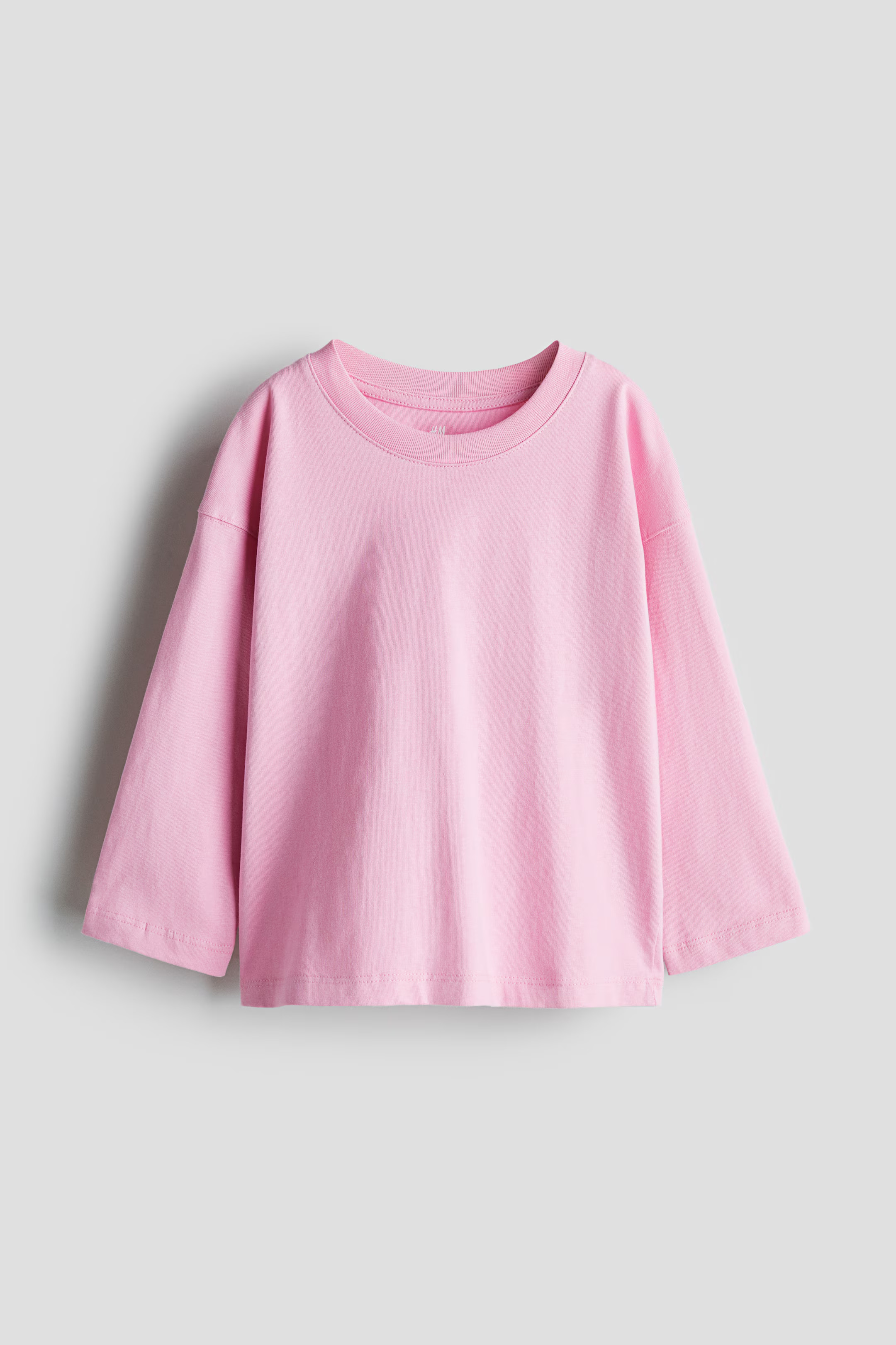 Oversized Jersey Top - Light purple/striped - Kids | H&M US | H&M (US + CA)