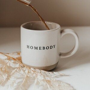 Homebody Coffee Mug  Homebody Mug  Inspirational Mug  - Etsy | Etsy (US)